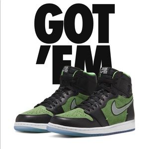 Jordan 1 Zen Green size 10